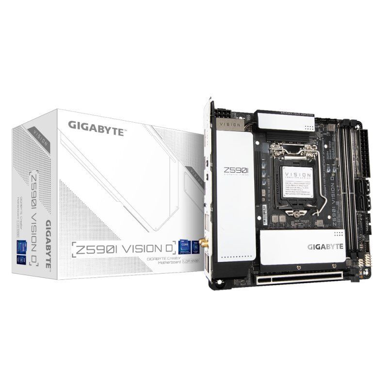 MB GBT Intel 1200 Z590I VISION D