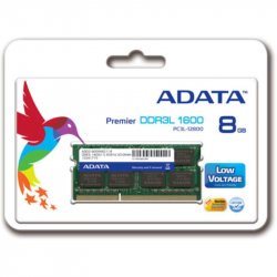 ADATA ADDS1600W8G11-S module de mémoire 8 Go 1 x 8 Go DDR3L 1600 MHz