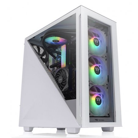 Thermaltake Divider 300 TG Snow Midi Tower Blanc