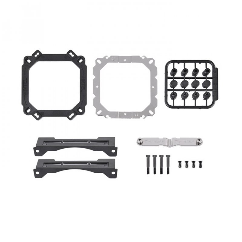 Thermaltake Toughair 310 Processor Cooler 12 cm Black, Silver