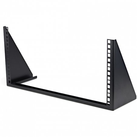 5U VERTICAL WALL MOUNT RACK 19IN OPEN LOW PROFILE WALL MOUNT