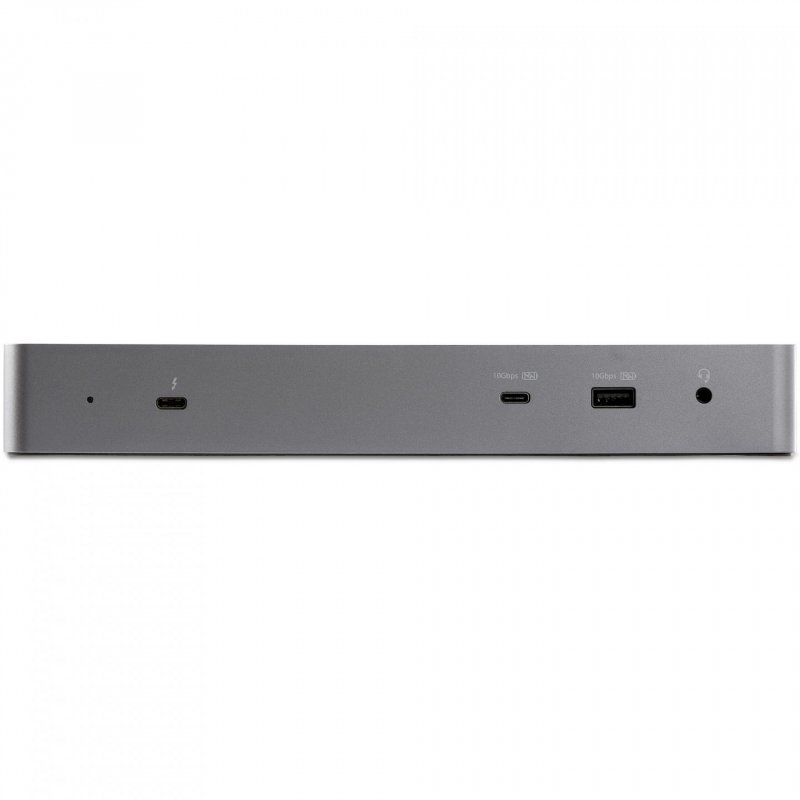 StarTech.com Thunderbolt 3 Dock w/ USB-C Host Compatibility - Dual 4K 60Hz DisplayPort 1.4 or Dual HDMI Monitors - Singl