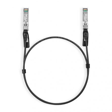 TP-Link TL-SM5220-1M câble de fibre optique SFP+ DAC Noir