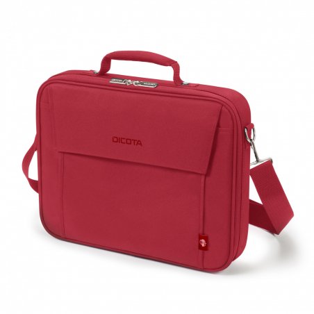 DICOTA Eco Multi BASE sacoche d'ordinateurs portables 43,9 cm (17.3") Malette Rouge