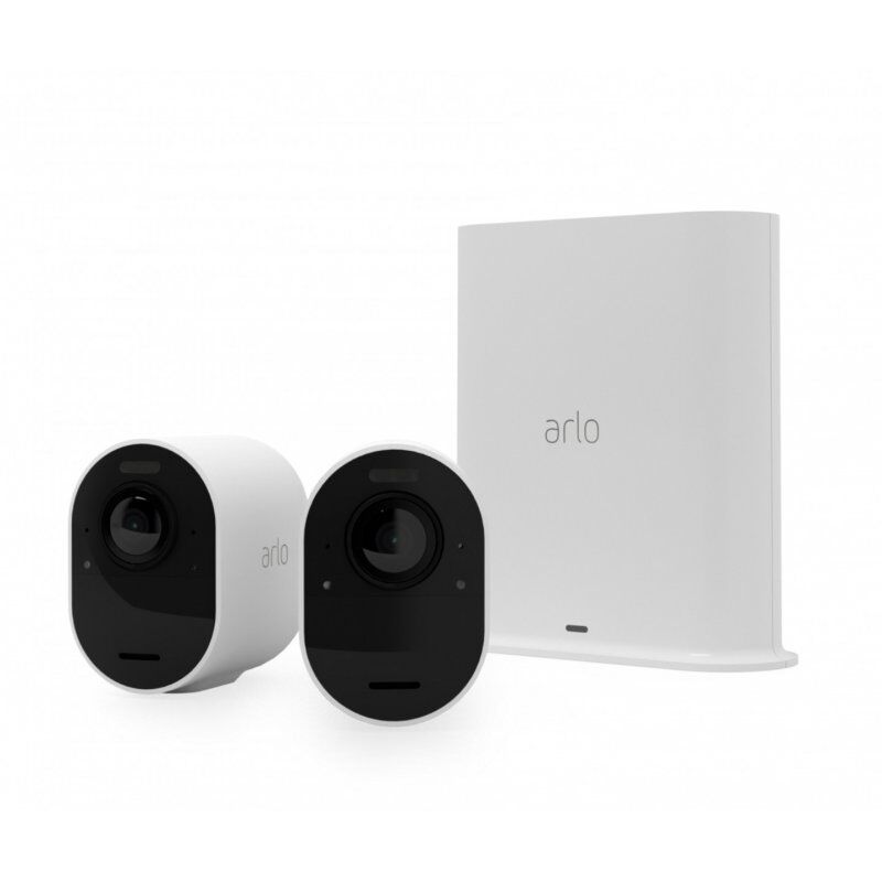Arlo Ultra 2 Spotlight Caméra, Pack de 2 caméras