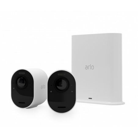 Arlo Ultra 2 Spotlight Caméra, Pack de 2 caméras