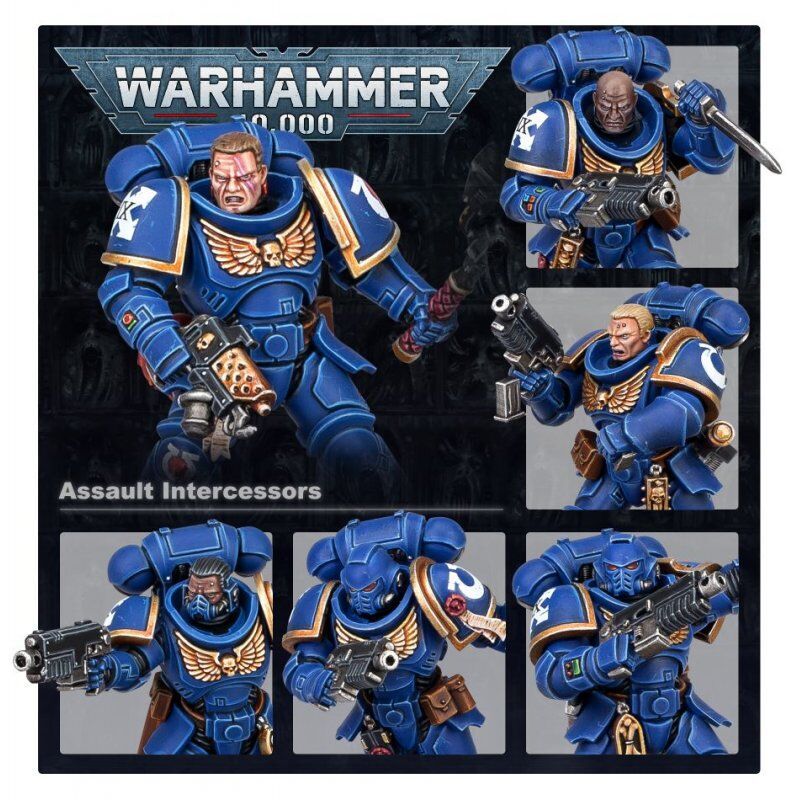 Warhammer 40k - Space Marine Primaris Intercessors d'Assaut