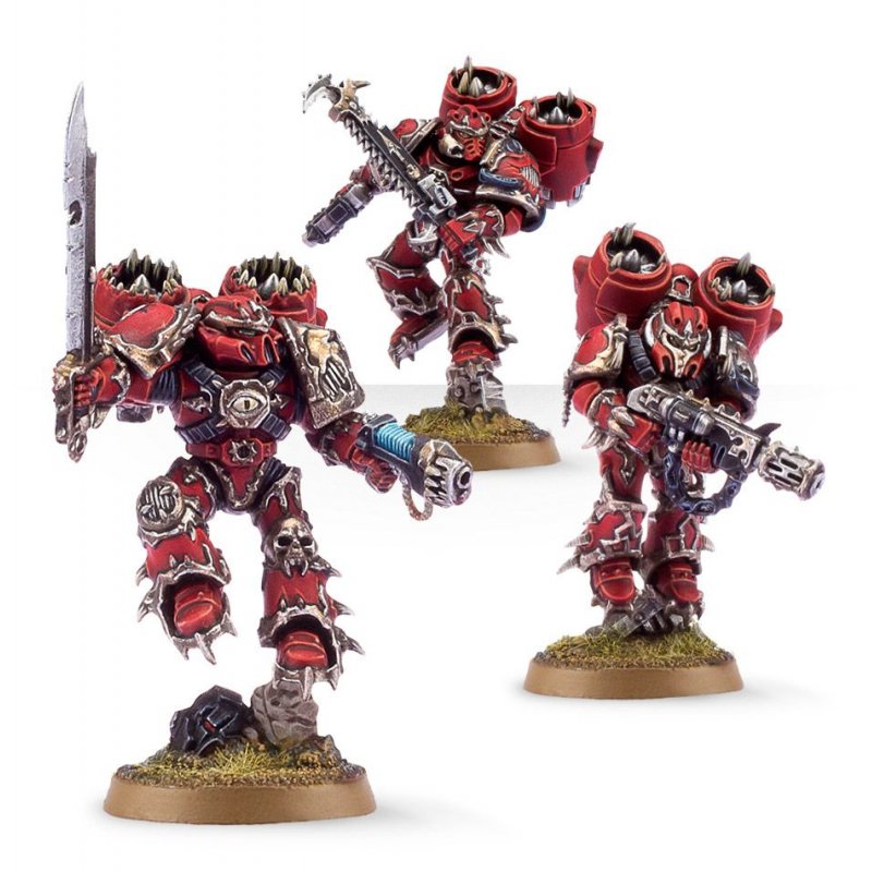 Warhammer 40k - Space Marines du Chaos Raptors / Serres du Warp