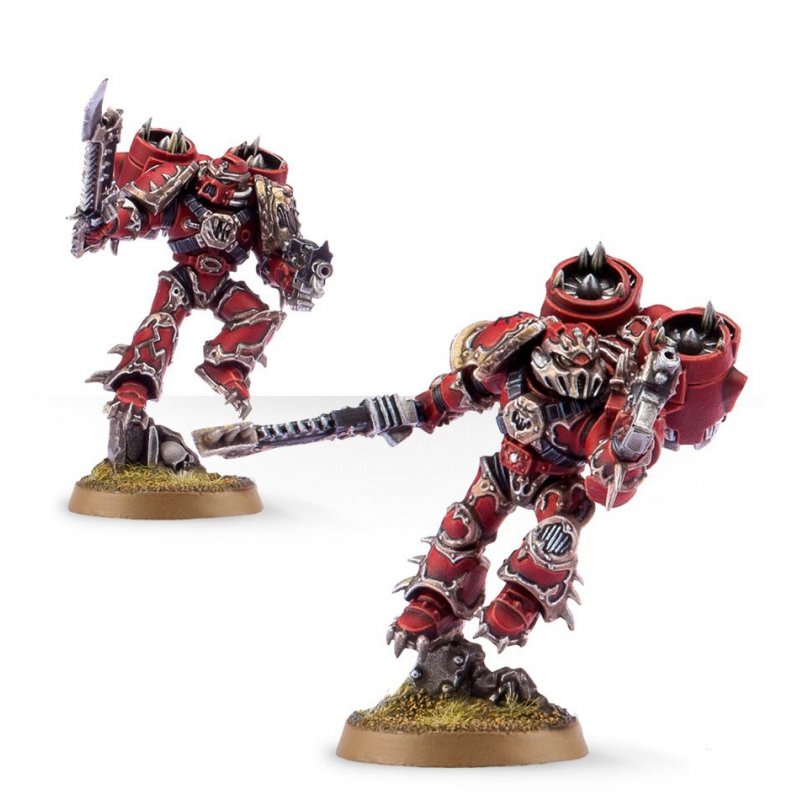 Warhammer 40k - Space Marines du Chaos Raptors / Serres du Warp