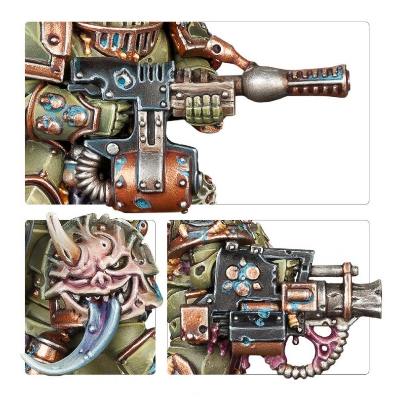 Warhammer 40k - Death Guard Plague Marines