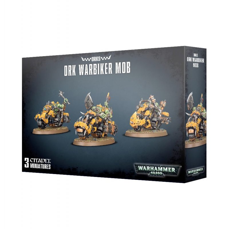 Warhammer 40k - Orks Warbiker Mob