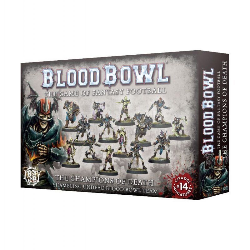 Games Workshop The Champions of Death Shambling Undead Blood Bowl Team