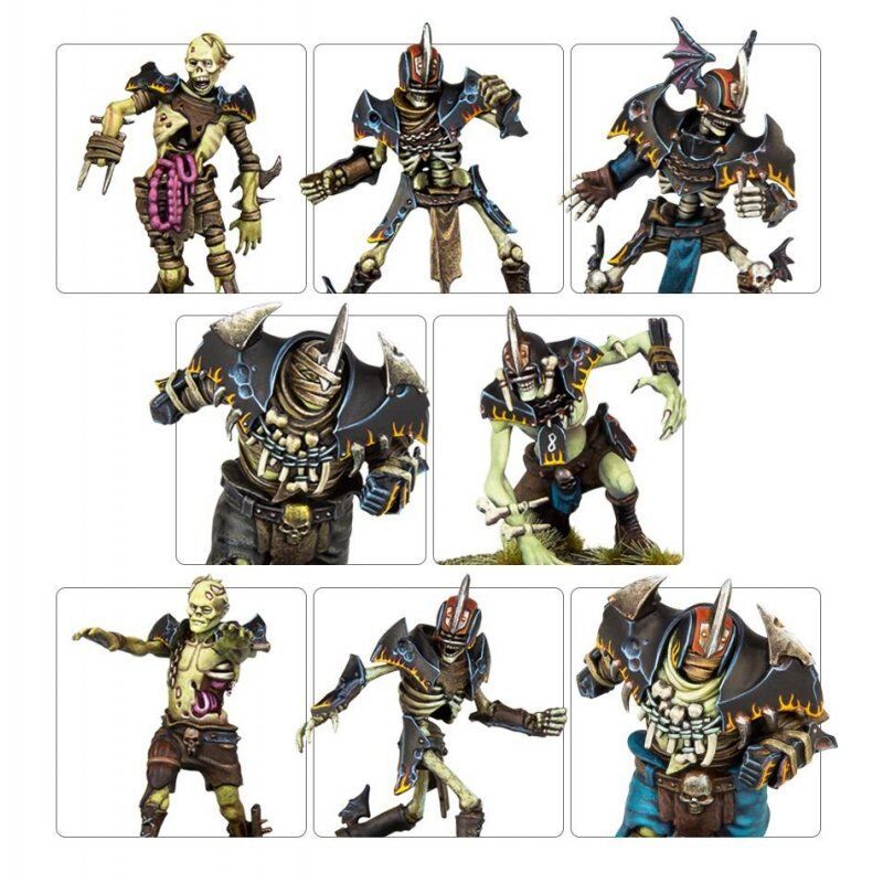 Games Workshop The Champions of Death Shambling Undead Blood Bowl Team