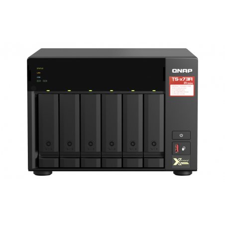 QNAP TS-673A NAS Tower Ethernet/LAN Noir V1500B