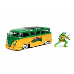 TMNT - Leonardo & 1962 VW Bus - 1:24