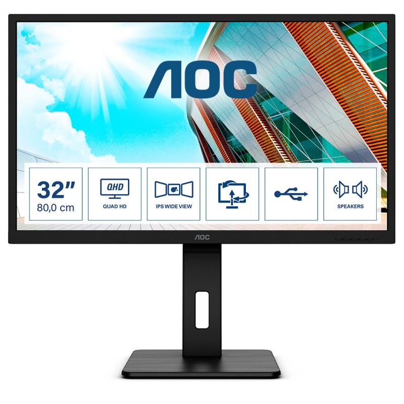 AOC compatible Q32P2 31.5p IPS QHD