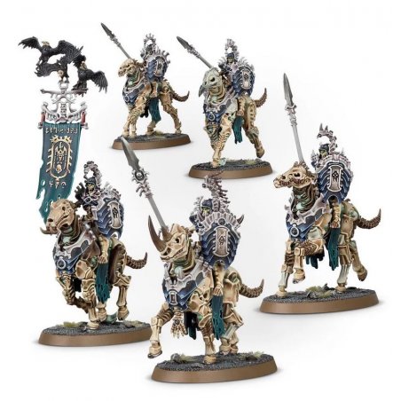 Warhammer AoS - Ossiarch Bonereapers Kavalos Deathriders