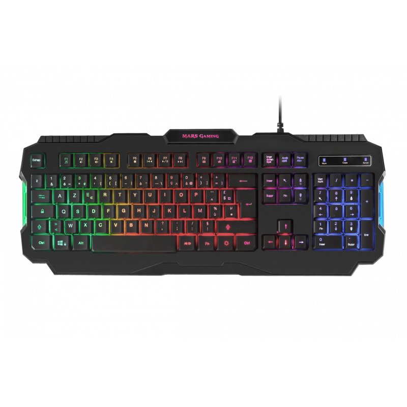 Clavier Gamer Mars Gaming compatible MRK0 RGB (Noir)