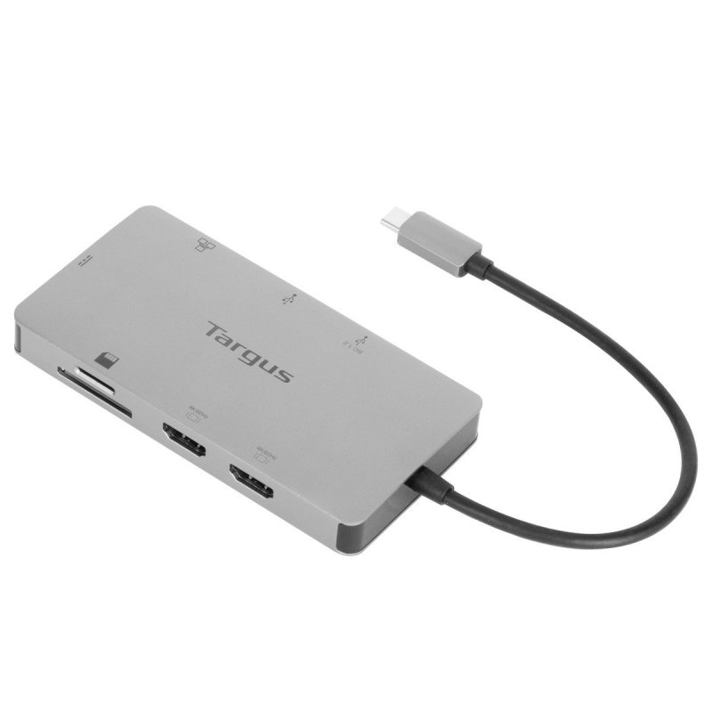 Targus DOCK423EU station d'accueil Avec fil USB 3.2 Gen 1 (3.1 Gen 1) Type-C Argent