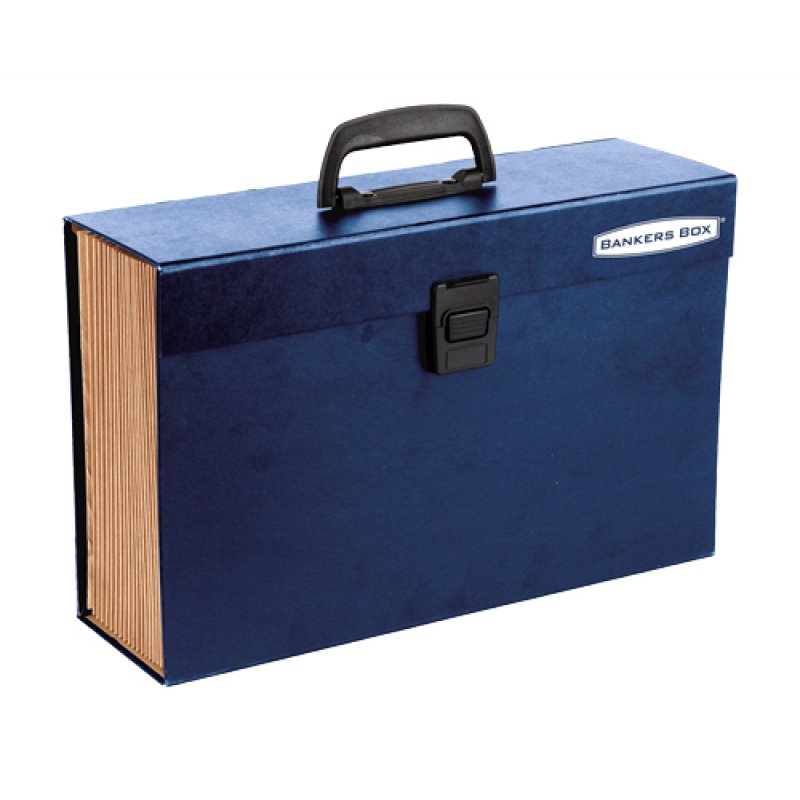 Fellowes Trieur accordéon Handifile Bankers Box - Bleu