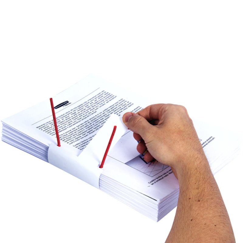 FELLOWES Biding Clip Red Pack Of 100