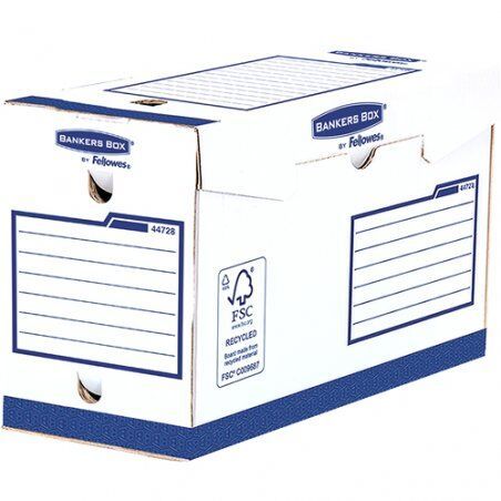 Fellowes 4472802 file storage box Paper Blue, White