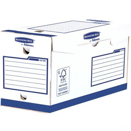 Fellowes 4472902 file storage box Paper Blue, White