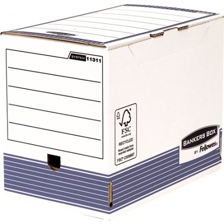Fellowes 1131102 file storage box Paper Blue, White