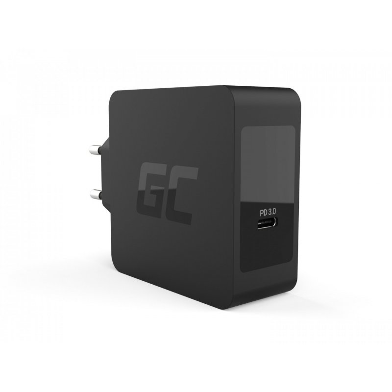 Ladegerät GreenCell compatible Charger USB-C Power Delivery 60W Black