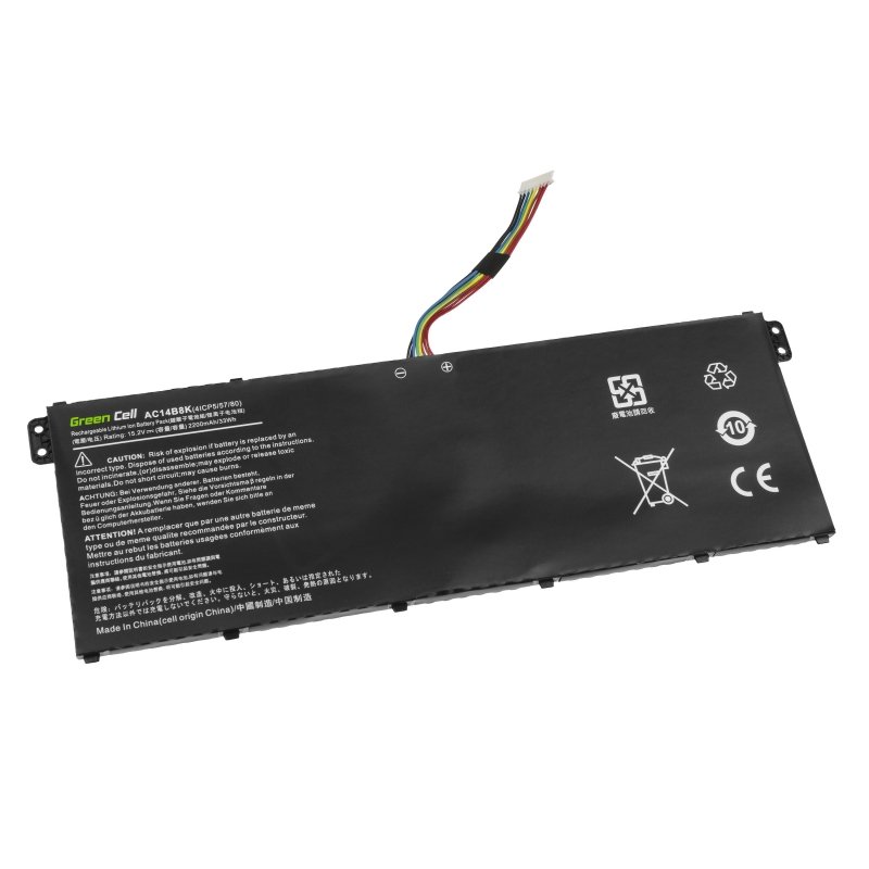 Green Cell AC72 notebook spare part Battery