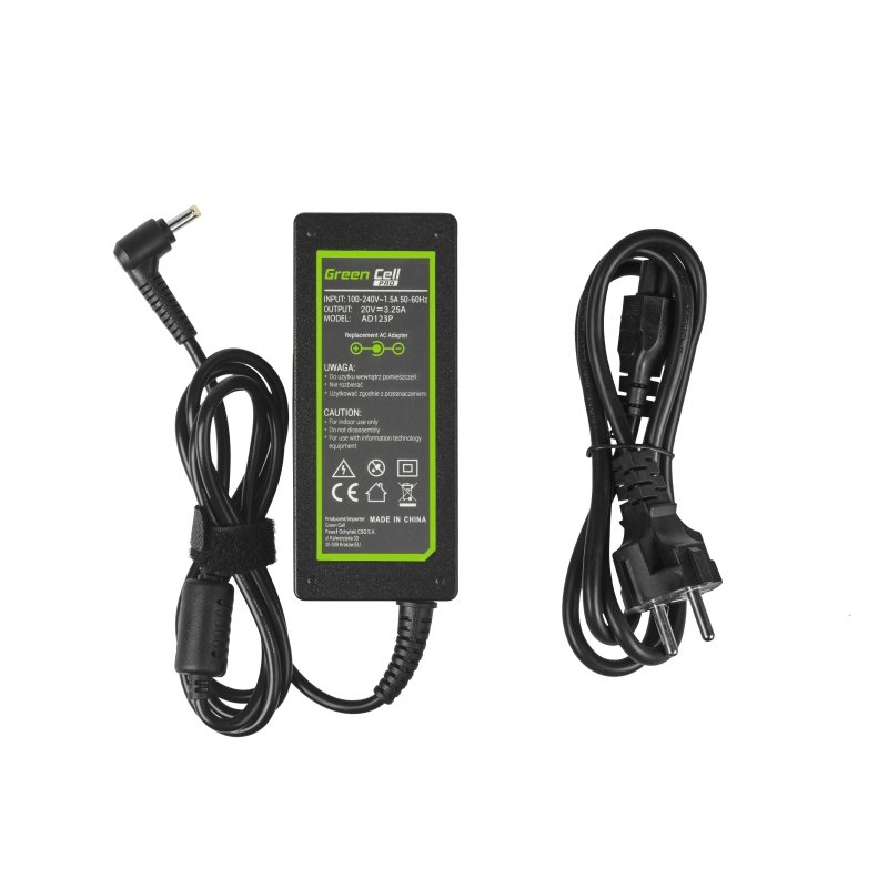 GreenCell compatible PRO 20V 3.25A 65W für Lenovo IdeaPad 100-15IBD 110-15ACL 110-15ISK 310-15ISK 320-15IKB 320-15ISK