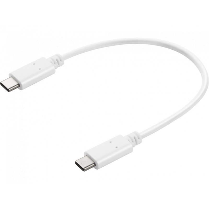 KAB USB-C (ST - ST) 0,2m Sandberg White
