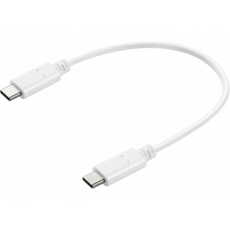 KAB USB-C (ST - ST) 0,2m Sandberg White