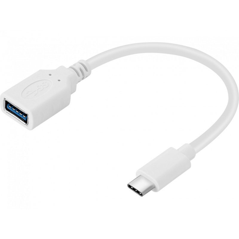 KAB Adapter USB-C (ST) USB-A (BU) Sandberg White