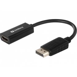 Adapter DisplayPort (ST)  HDMI (BU) Sandberg Black