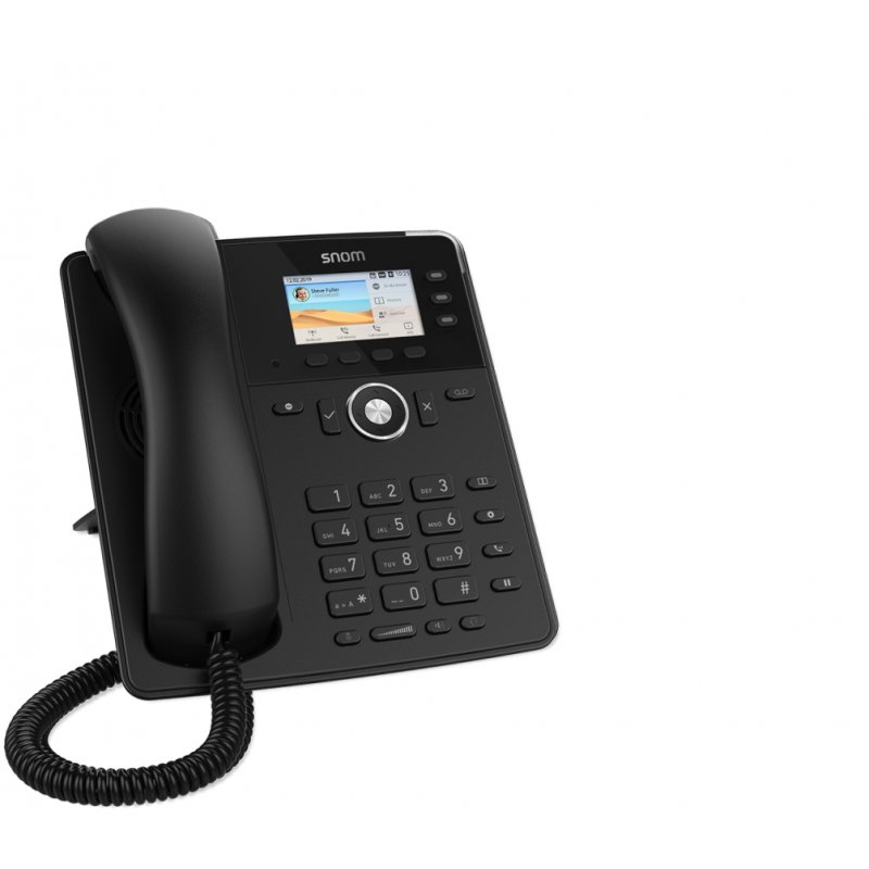 SNOM D717 VOIP Tischtelefon (SIP) Gigabit Black