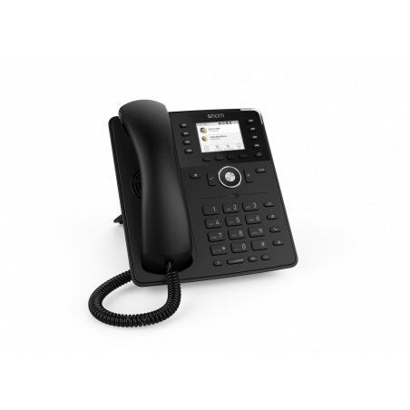 Snom D735 téléphone fixe Noir TFT