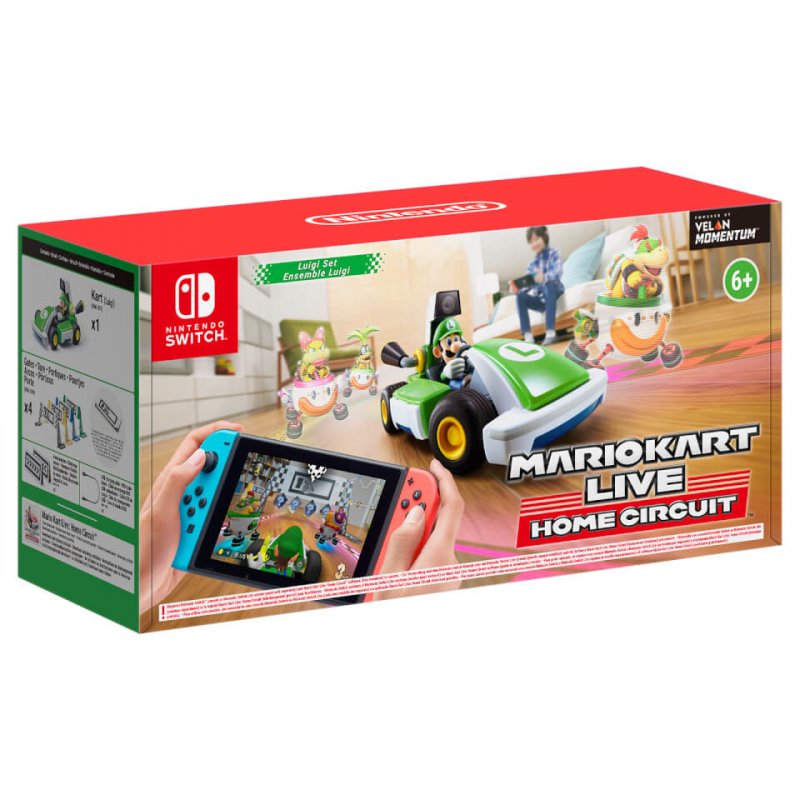 Nintendo Mario Kart Live: Home Circuit Luigi Set Radio-Controlled (RC) model Car Electric engine
