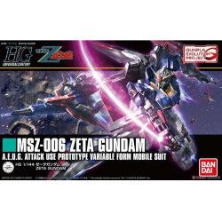 GUNDAM - HG 1/144 MSZ-006 Zeta Gundam - Model Kit