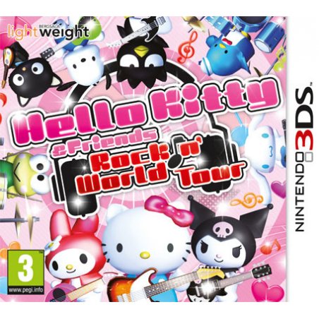 Koch Media Hello Kitty & Friends: Rockin' World Tour, Nintendo 3DS Standard English, Italian