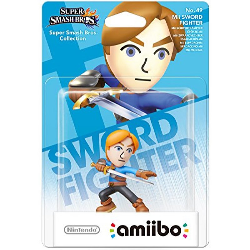 Nintendo Amiibo Smash Mii Sword Fighter