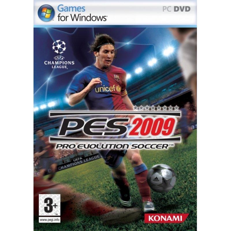 Konami Pro Evolution Soccer 2009, PC English