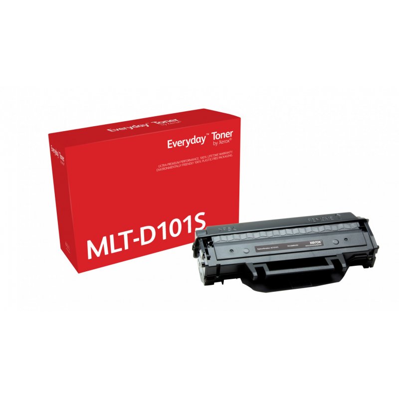 Everyday Toner Noir compatible avec Samsung MLT-D101S, Capacité standard