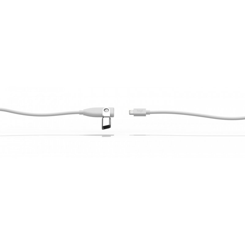 Logitech Rally Mic Pod Extension Cable Blanc