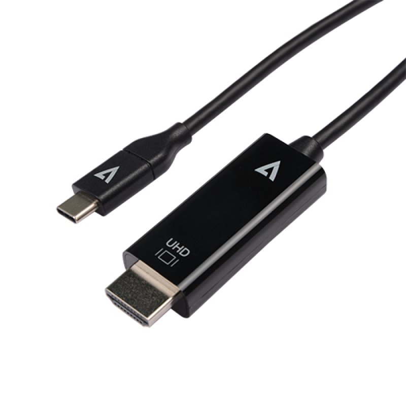 USB-C TO HDMI CABLE 1M BLACK BLACK USB-C VIDEO CABLE