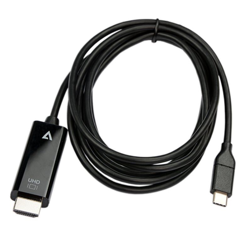 V7 V7UCHDMI-2M video cable adapter USB Type-C HDMI Black