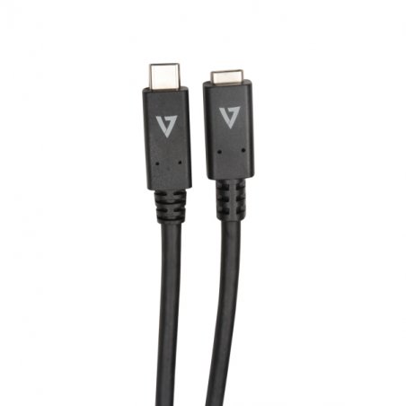 V7 V7UC3EXT-2M câble USB USB 3.2 Gen 1 (3.1 Gen 1) USB C Noir