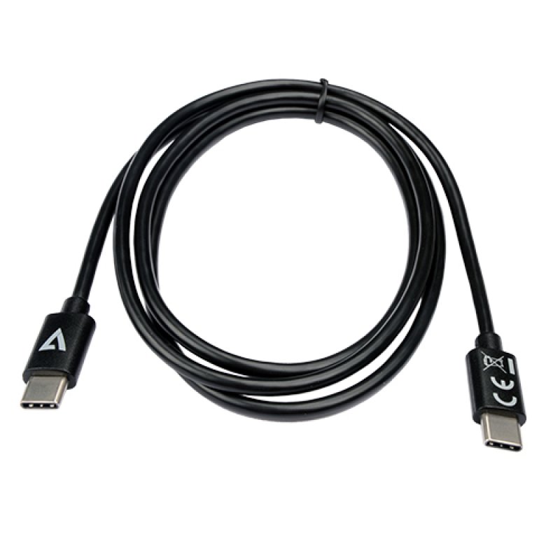 V7 V7USB2C-1M USB cable USB 2.0 USB C Black