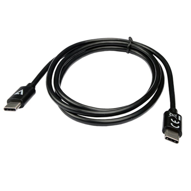 V7 V7USB2C-1M USB cable USB 2.0 USB C Black