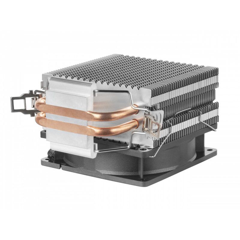 Mars Gaming MCPUARGB RGB CPU Cooler TDP 130W 2 Heatpipes HCT PWM Silent Black